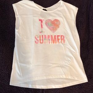 Children’s place I love summer top